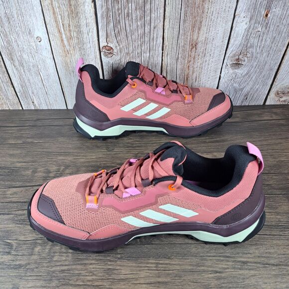 Adidas Terrex AX4 Primegreen Wonder Red Trail Shoes Women's Sz 9.5 (Worn Once) - Picture 5 of 9